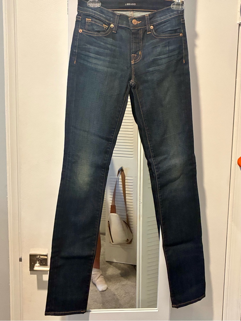J Brand Dark Indigo Skinny Jeans